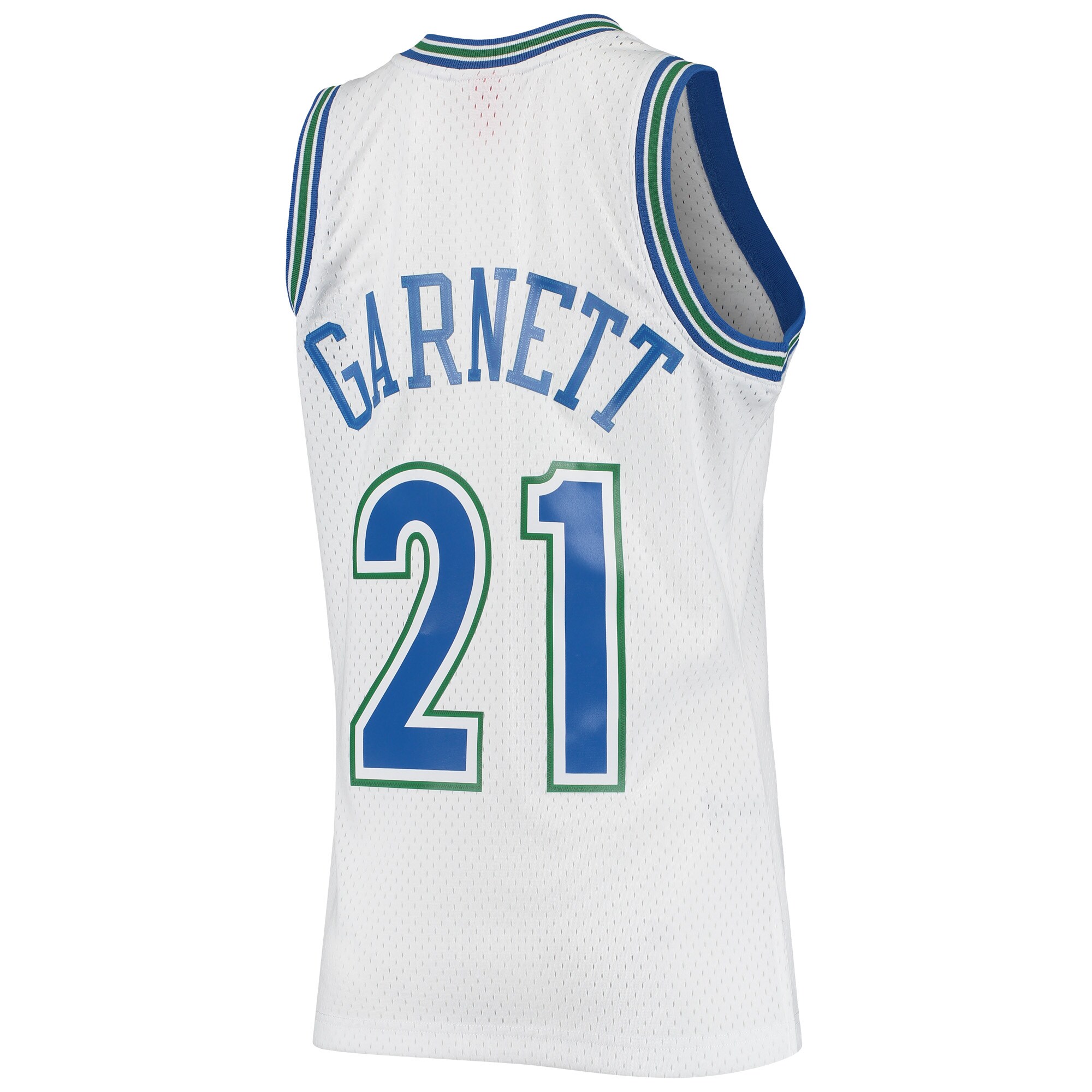 Kevin Garnett Minnesota Timberwolves Mitchell & Ness 1995\/96 Hardwood Classics Swingman Jersey - White
