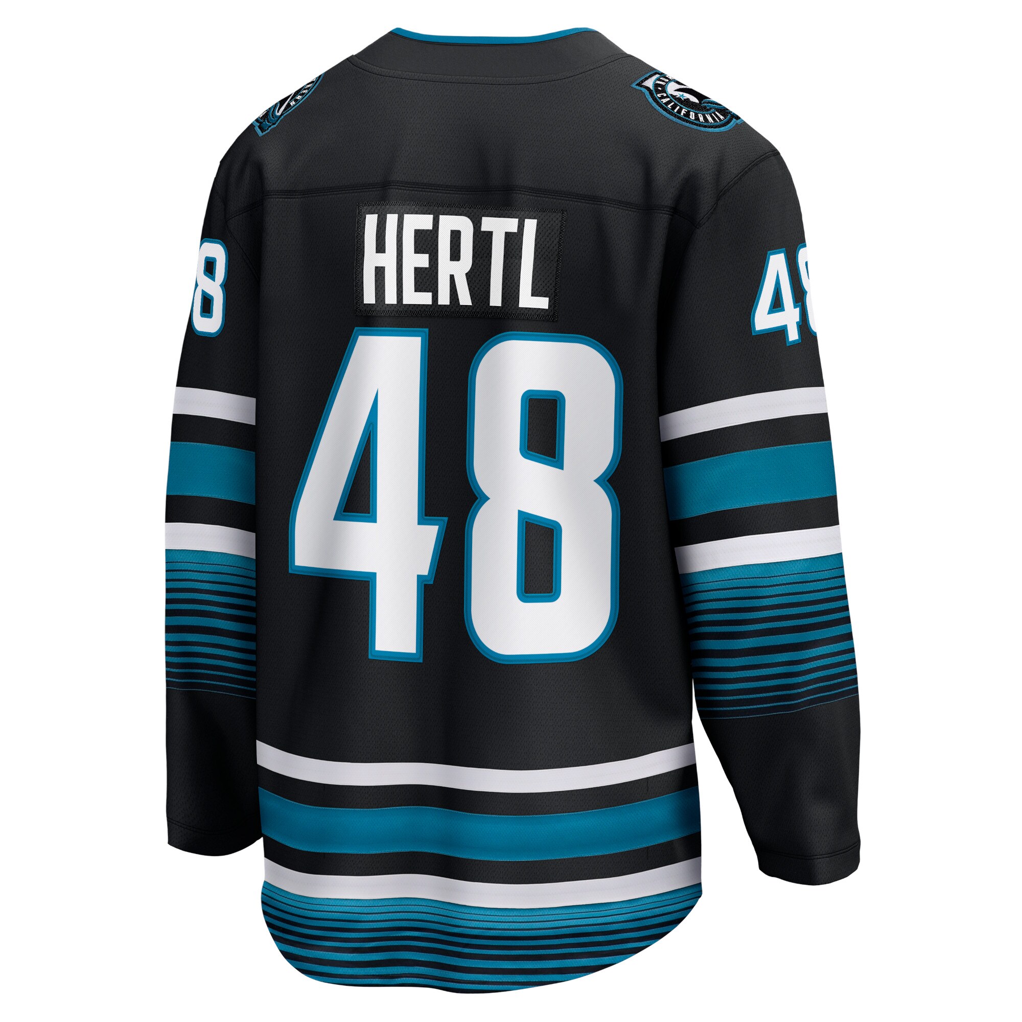 Tomas Hertl San Jose Sharks Fanatics Alternate Premier Breakaway Player Jersey - Black