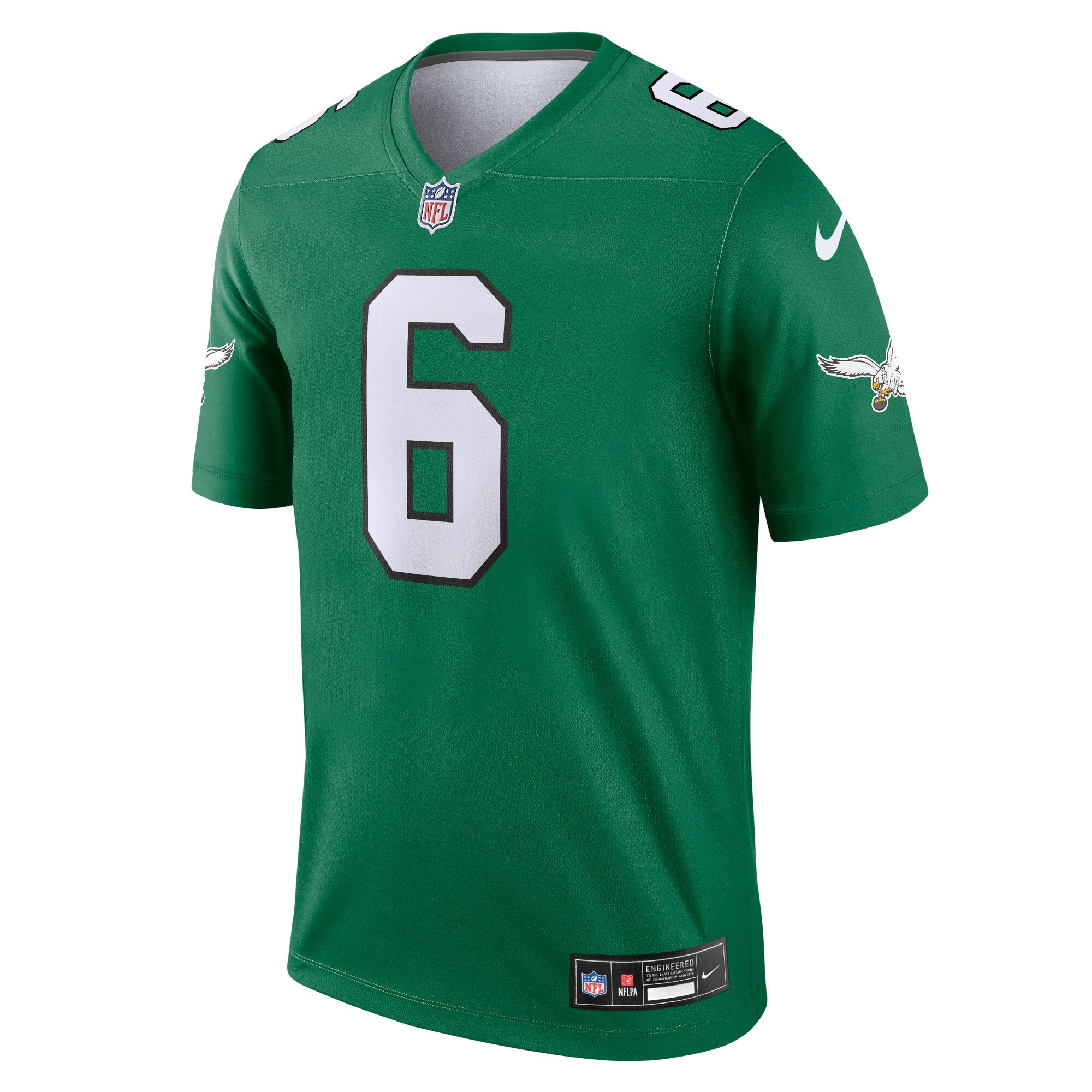 DeVonta Smith Philadelphia Eagles  Legend Jersey - Kelly Green