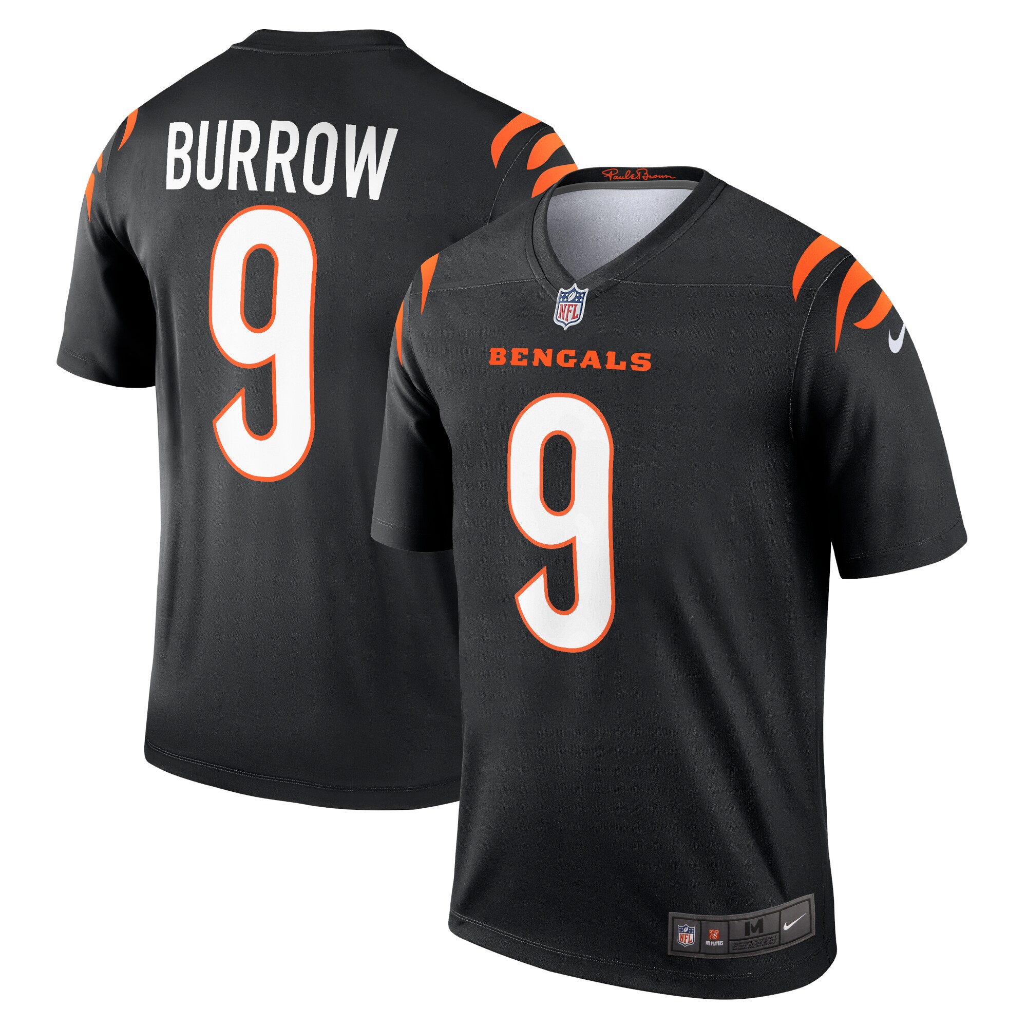 Joe Burrow Cincinnati Bengals  Legend Jersey - Black
