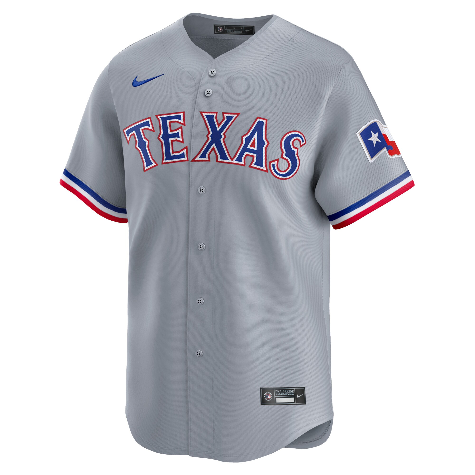 Jacob deGrom Texas Rangers  Away Limited Player Jersey - Gray