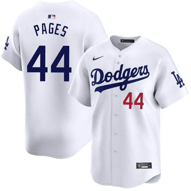 Andy Pages Los Angeles Dodgers Home Limited Jersey