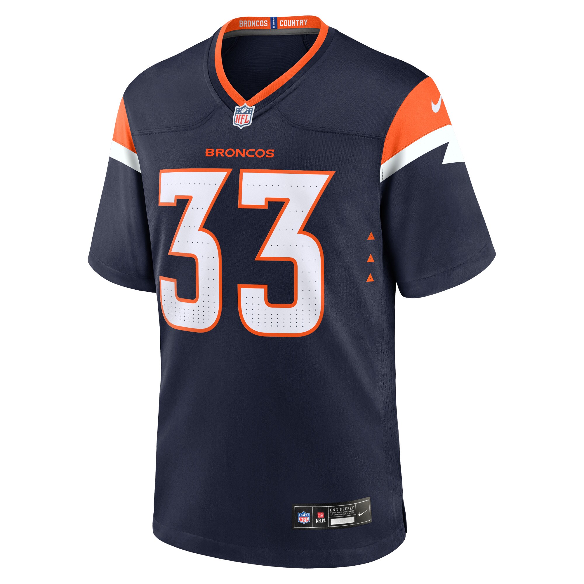 Javonte Williams Denver Broncos  Alternate Game Jersey - Navy