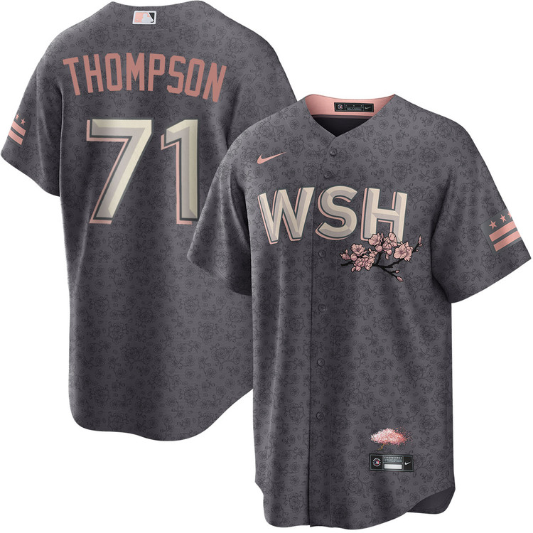 Mason Thompson Washington Nationals City Connect Jersey