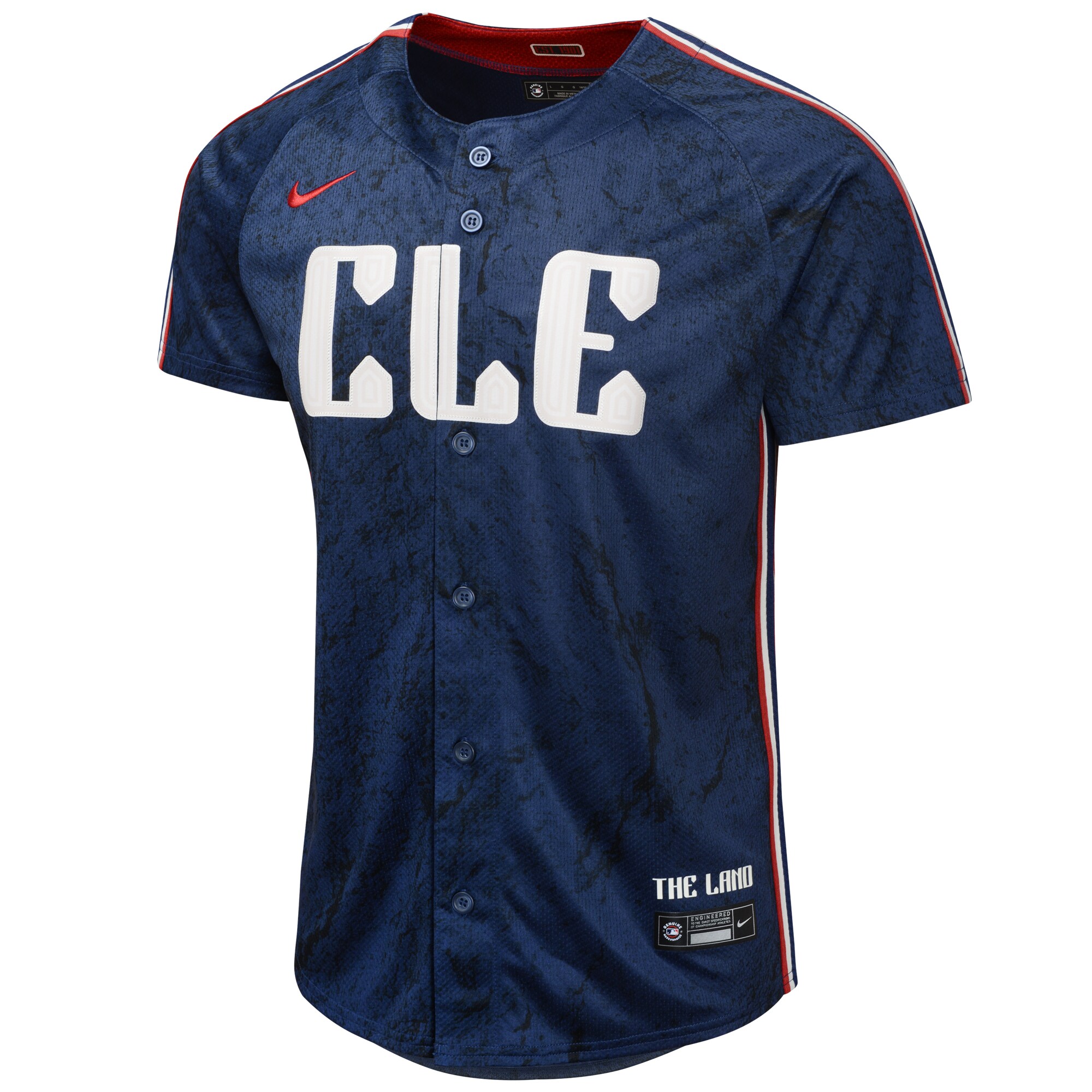 Shane Bieber Cleveland Guardians Youth 2024 City Connect Limited Jersey - Navy