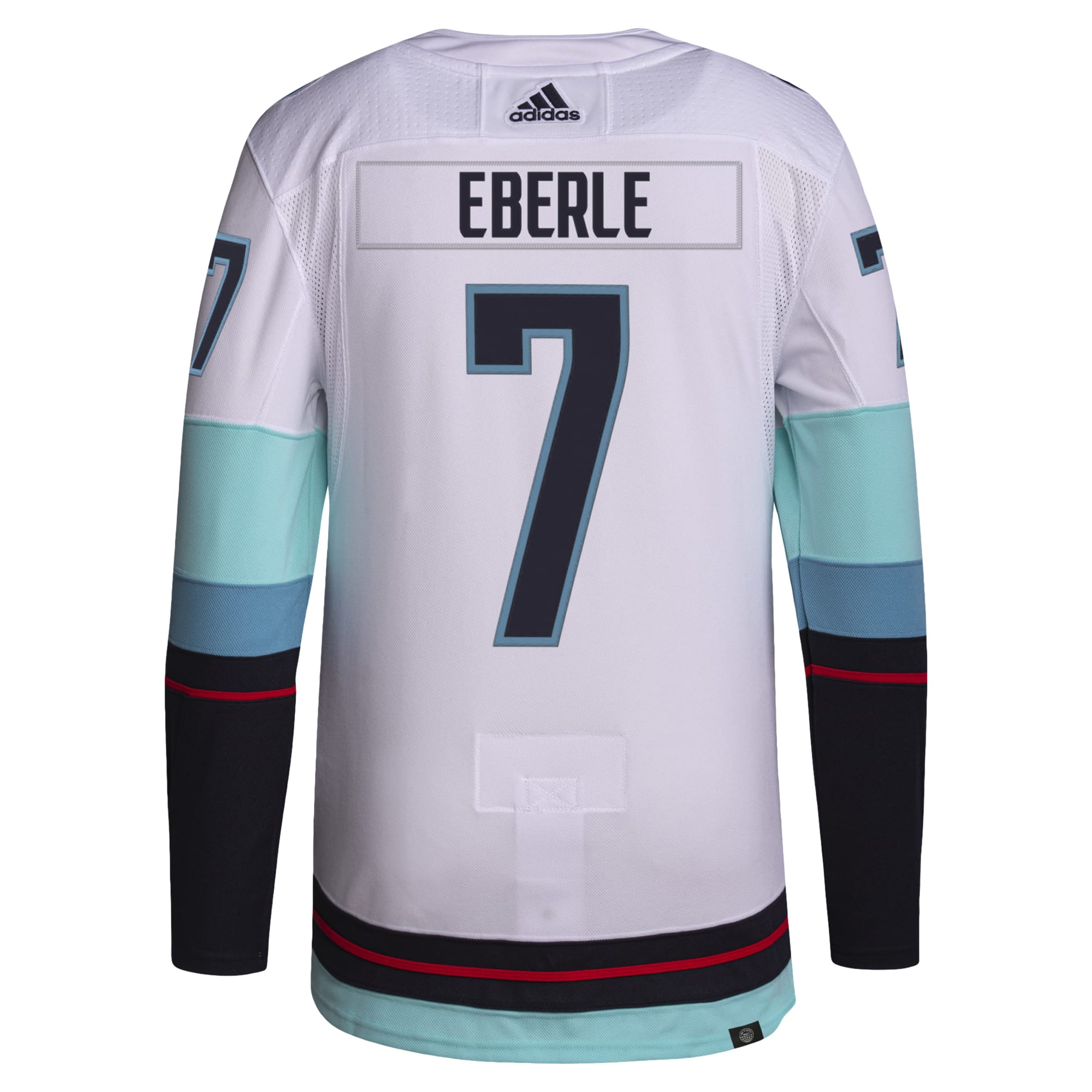 Jordan Eberle Seattle Kraken adidas Away Primegreen Authentic Pro Player Jersey - White