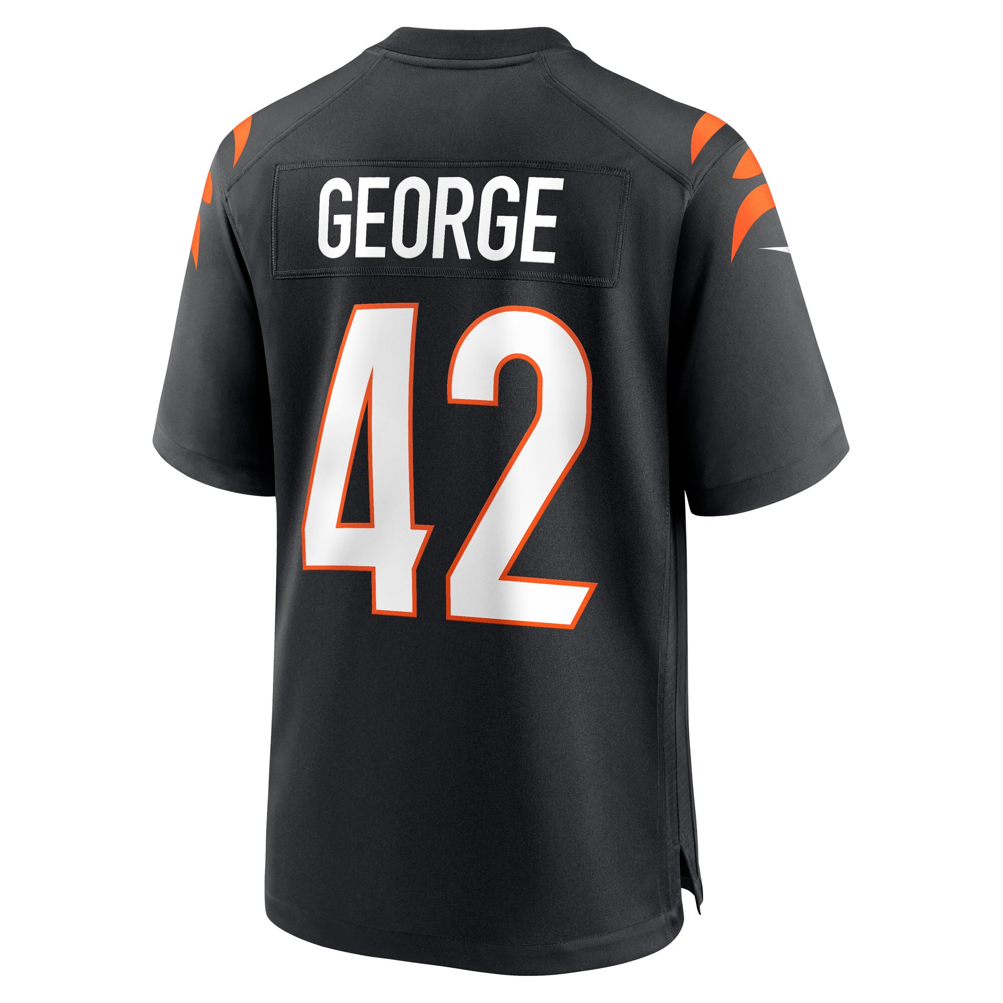 Allan George Cincinnati Bengals  Game Player Jersey - Black