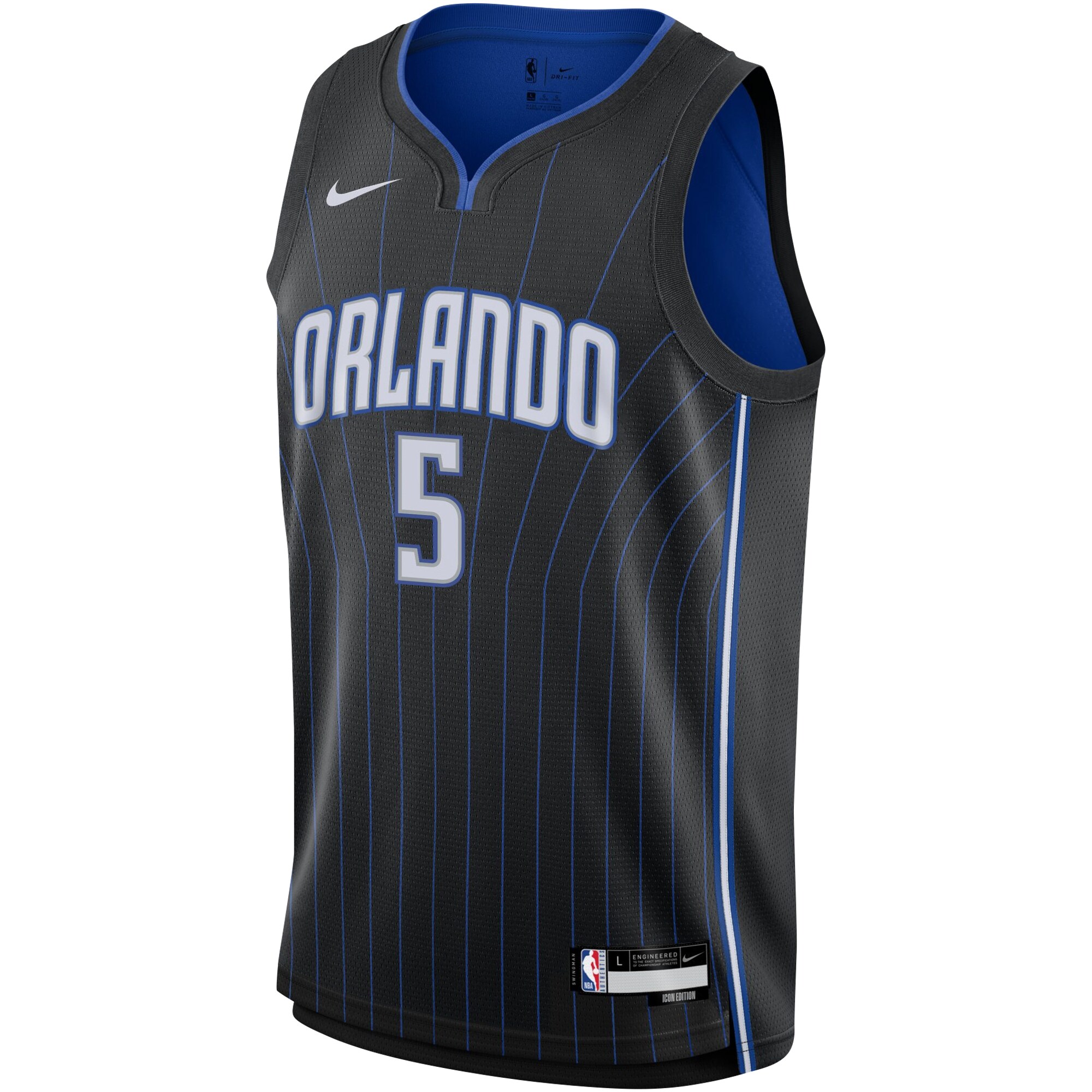Paolo Banchero Orlando Magic Youth Swingman Jersey - Icon Edition - Black