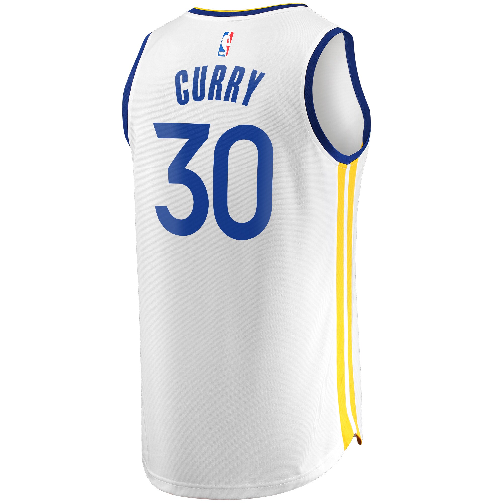 Stephen Curry Golden State Warriors Fanatics Fast Break Replica Player Jersey - White - Association Edition