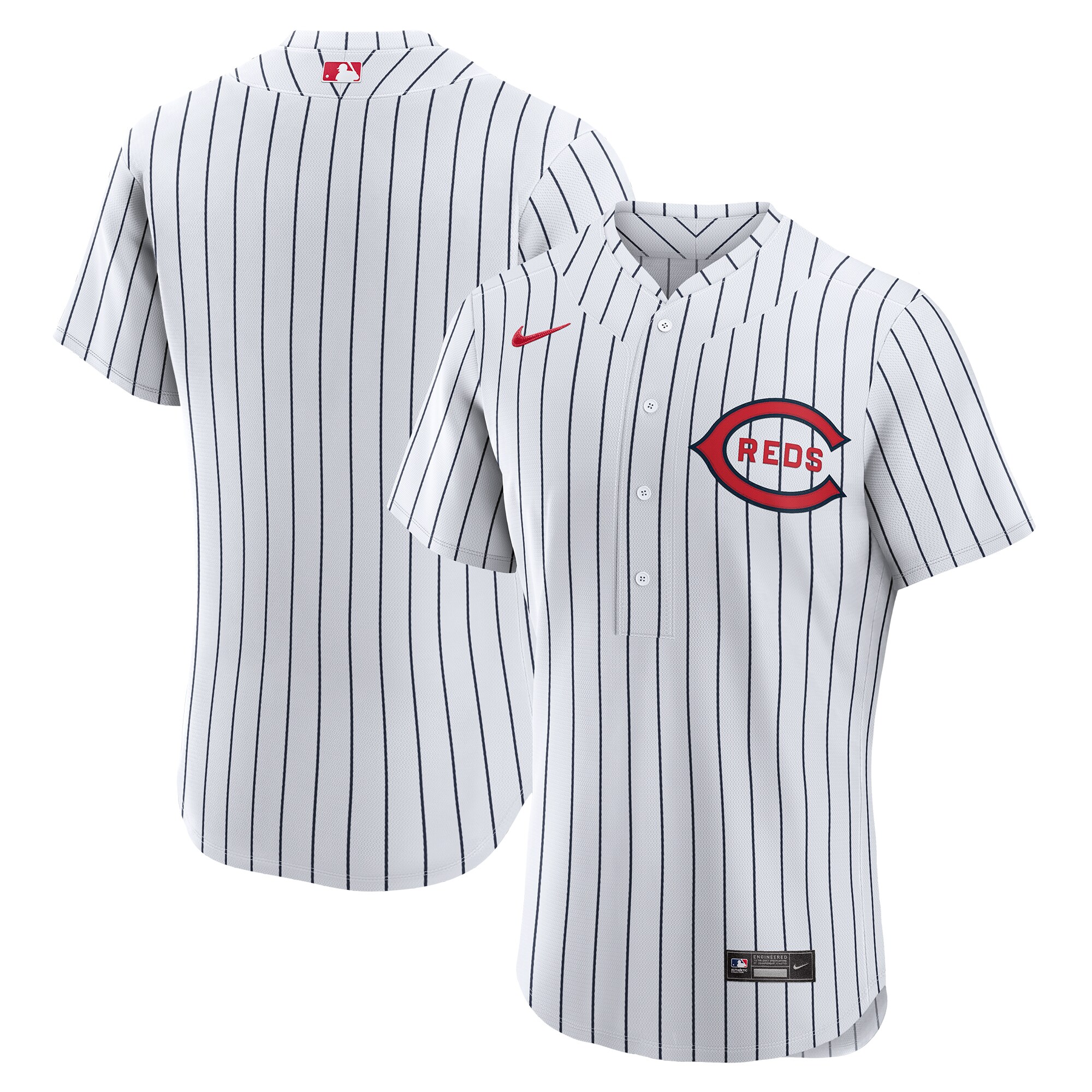 Cincinnati Reds 2022 MLB at Field of Dreams Game Authentic Team Jersey - White