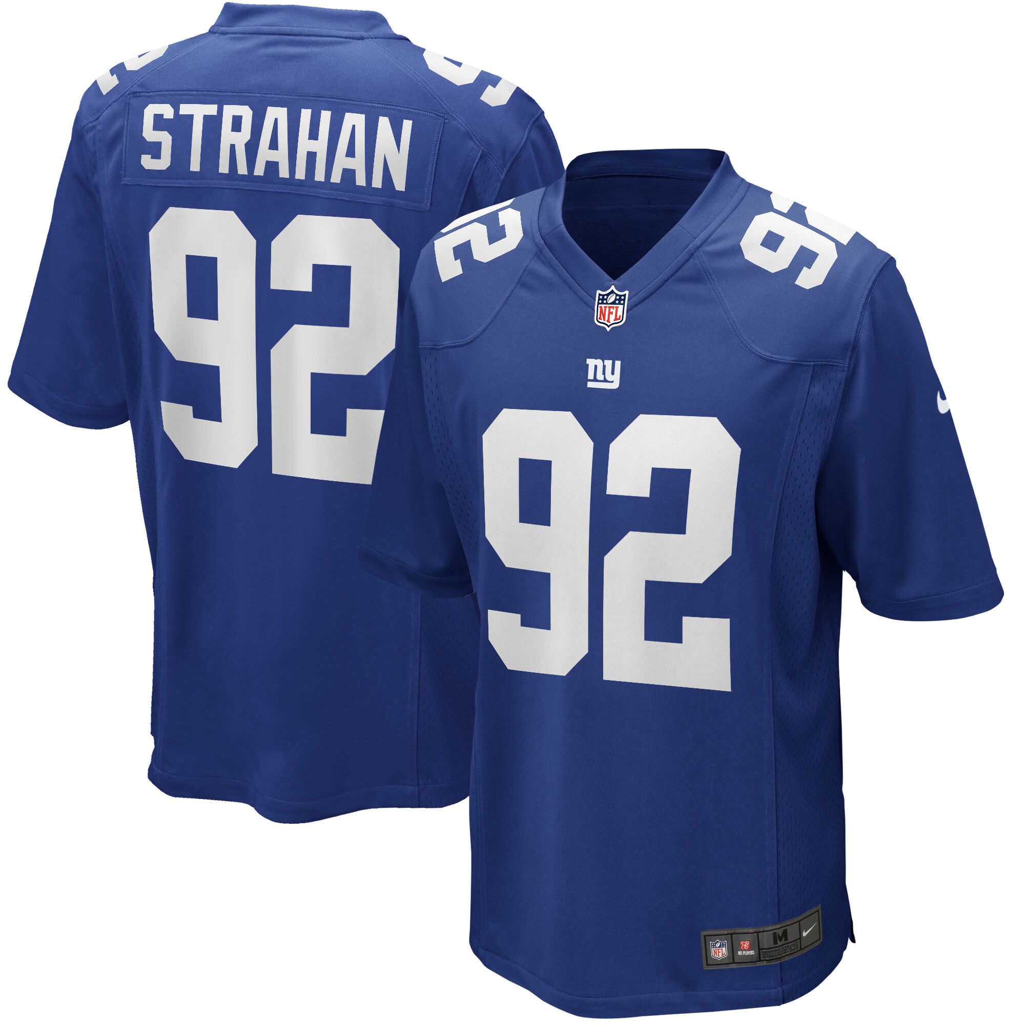 Michael Strahan New York Giants  Game Retired Player Jersey - Royal