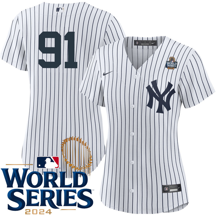 Oswald Peraza New York Yankees Women's Home Player World Series Jersey