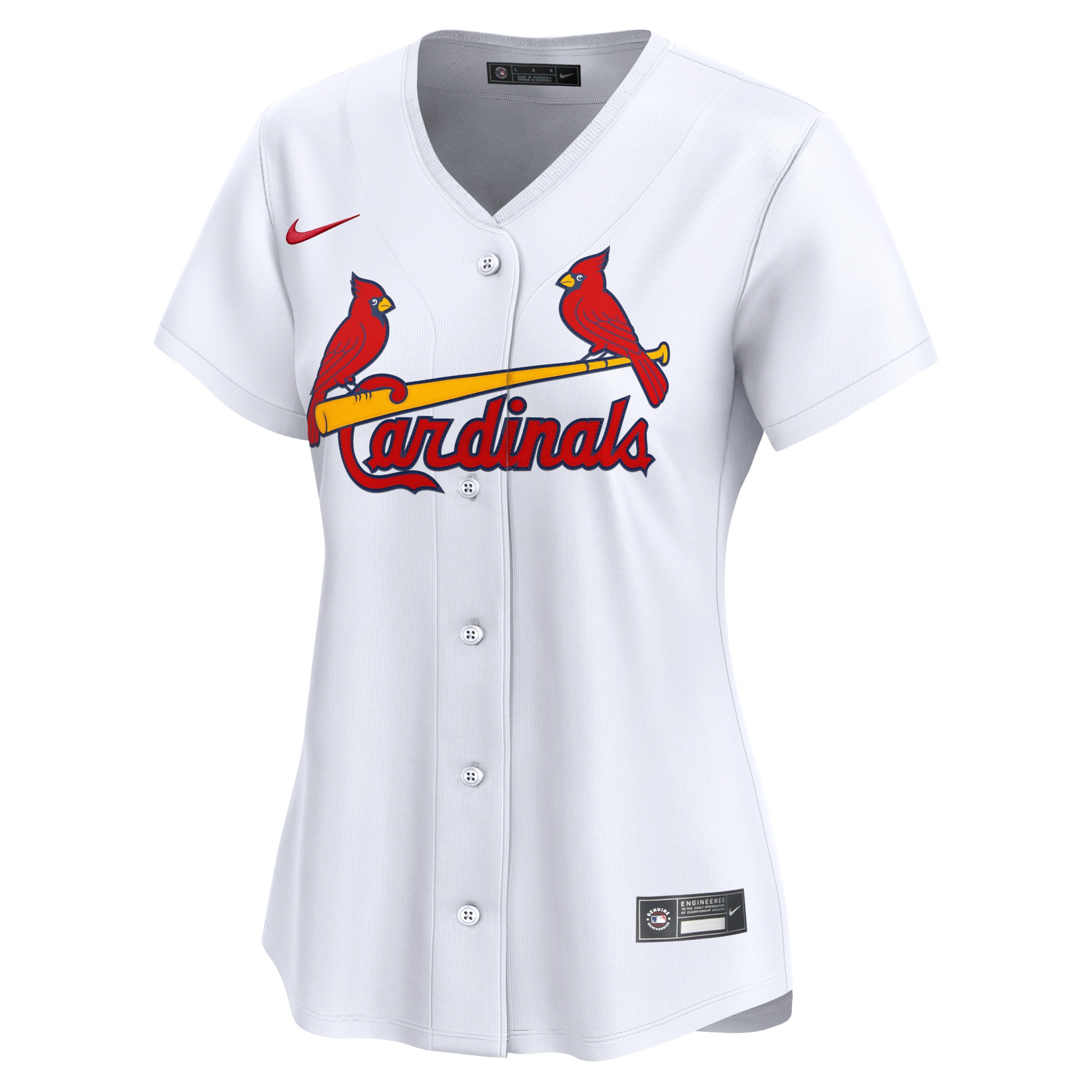 St. Louis Cardinals  Women's Home Limited Jersey - White