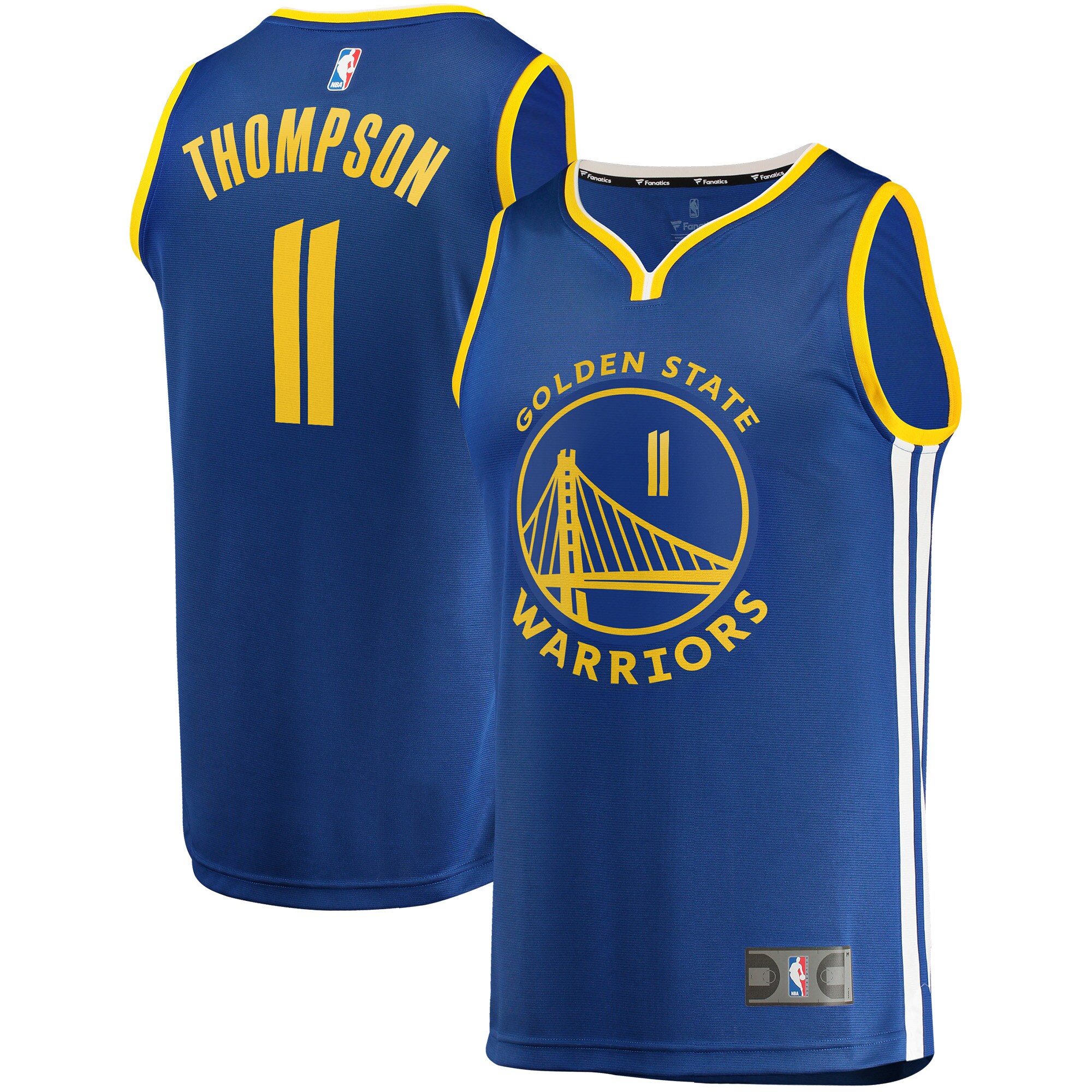 Klay Thompson Golden State Warriors Fanatics Fast Break Replica Player Jersey - Icon Edition - Royal