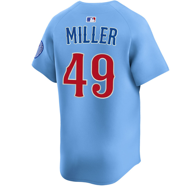 Tyson Miller Chicago Cubs Blues Alternate Limited Jersey