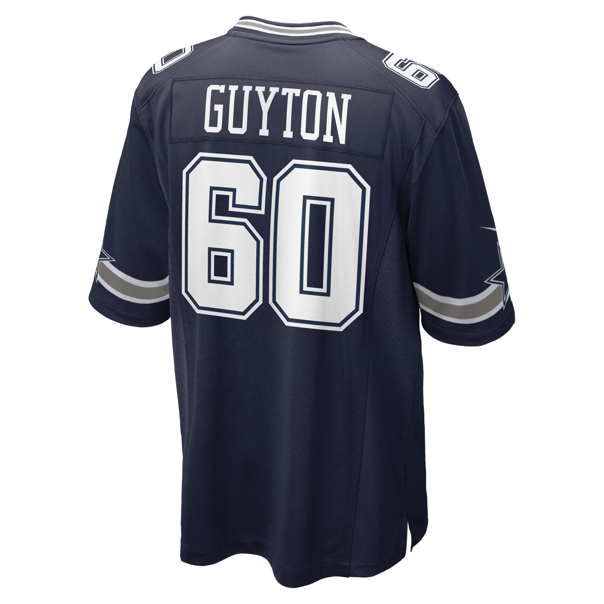 Tyler Guyton Dallas Cowboys  2024 NFL Draft First Round Pick Player Game Jersey - Navy