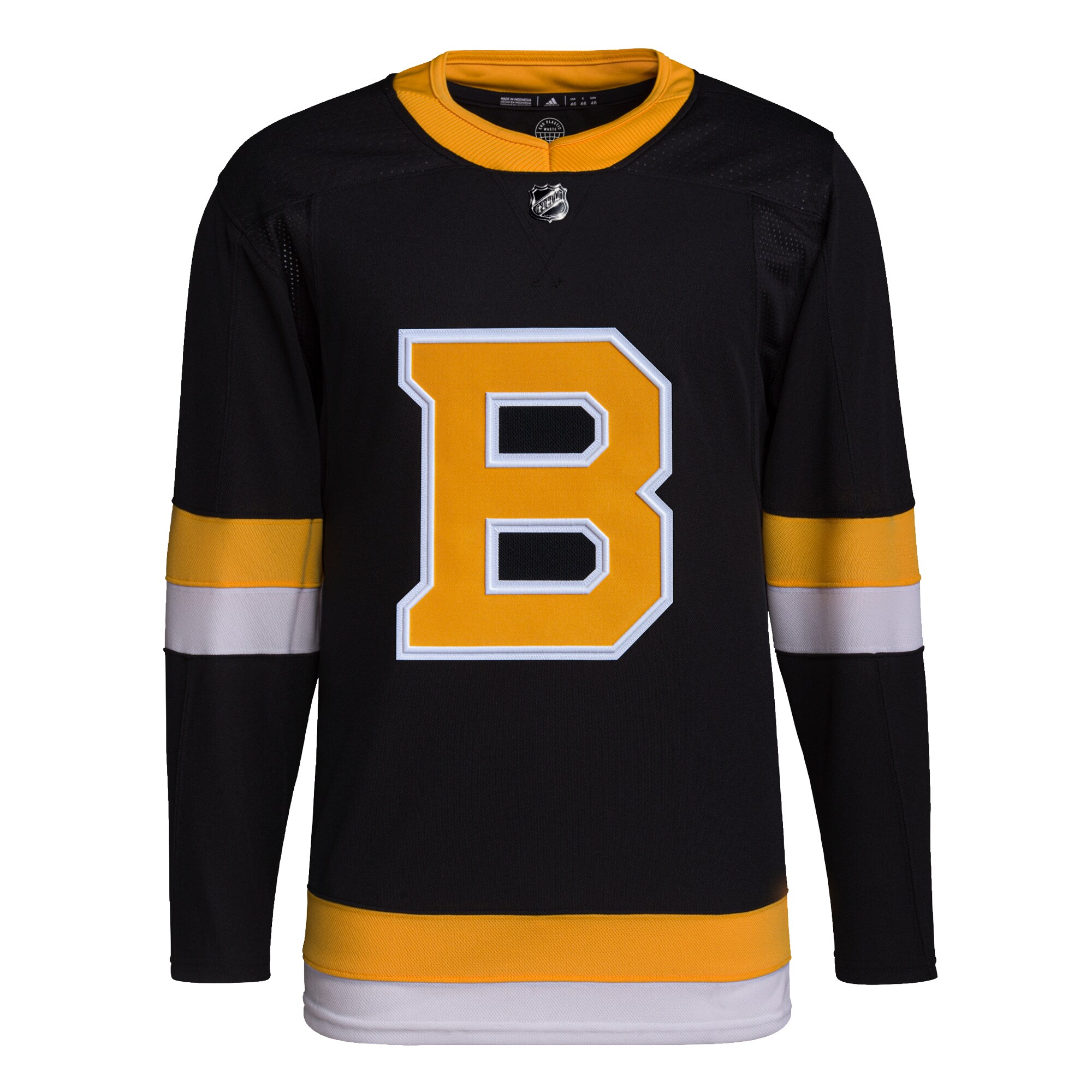 Boston Bruins adidas Men's Alternate Primegreen Authentic Jersey - Black