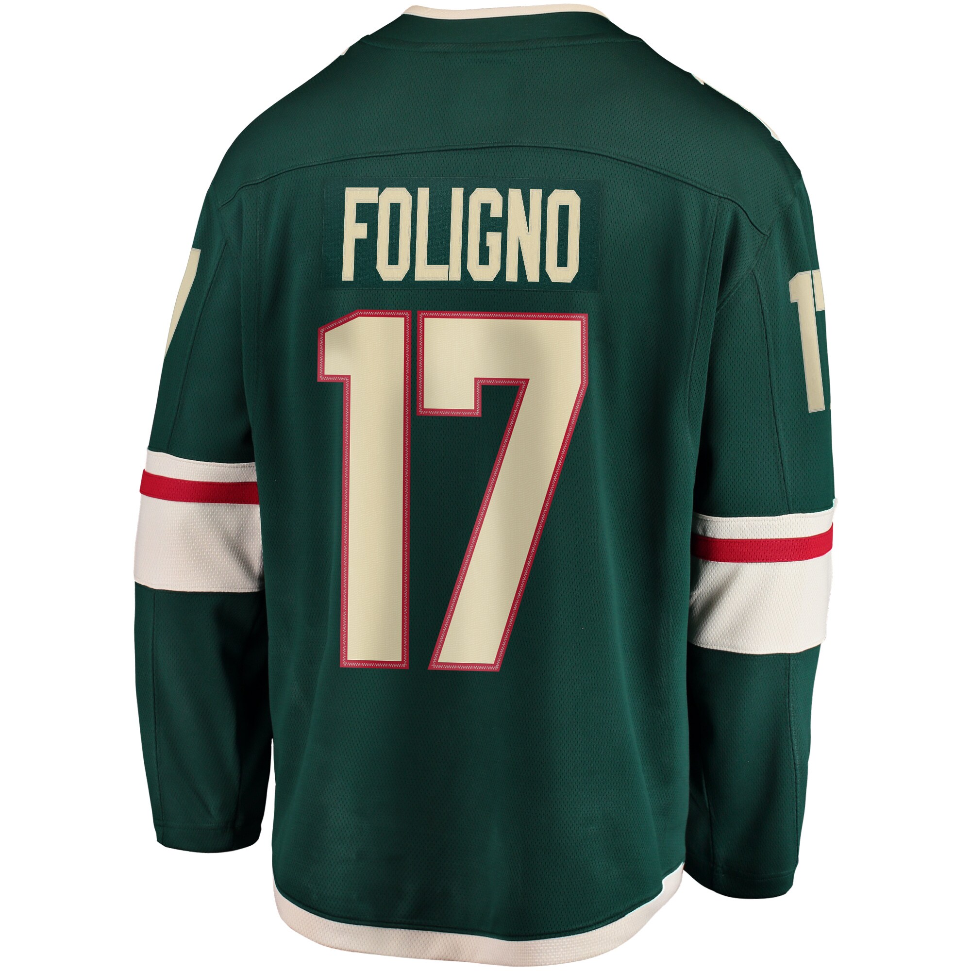 Marcus Foligno Minnesota Wild Fanatics Youth Breakaway Player Jersey - Green