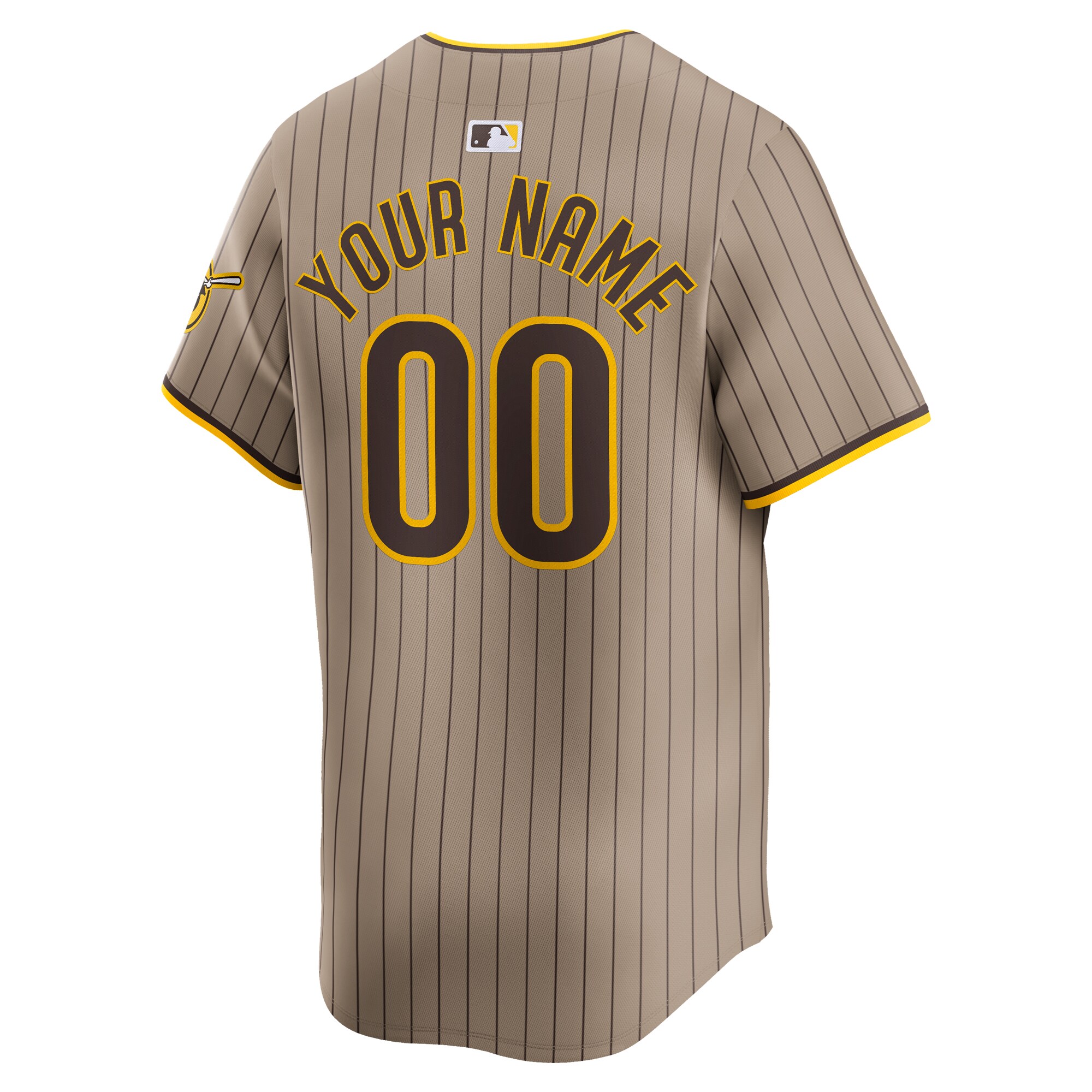 San Diego Padres   Alternate Limited Custom Jersey Khaki