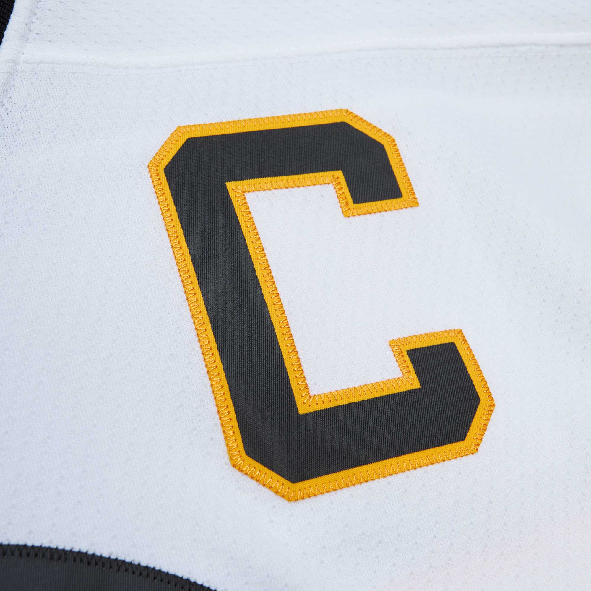 Ray Bourque Boston Bruins Mitchell & Ness Captain Patch 1989\/90 Blue Line Player Jersey - White