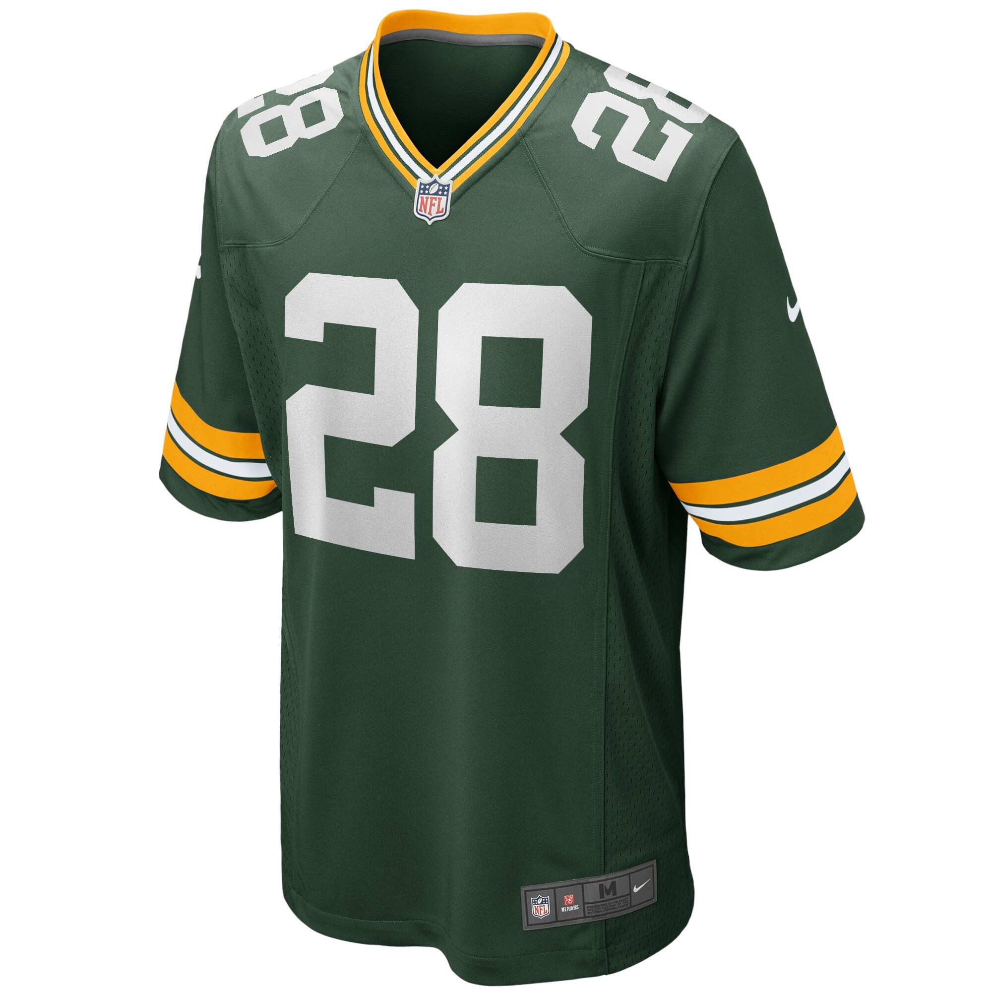 AJ Dillon Green Bay Packers  Team Game Jersey - Green