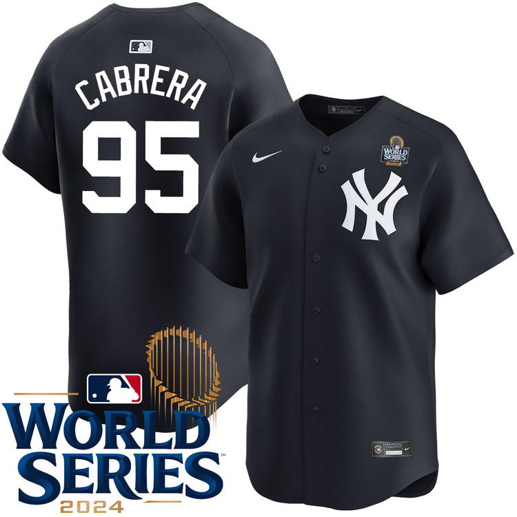 Oswaldo Cabrera New York Yankees Alternate Limited World Series Jersey