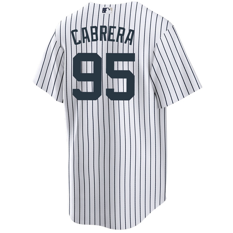 Oswaldo Cabrera New York Yankees Youth Home World Series Jersey