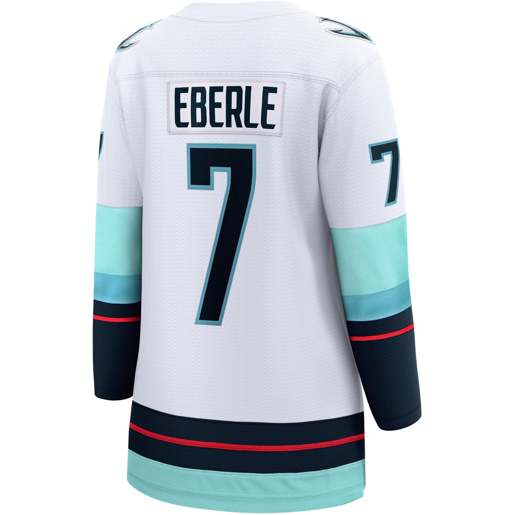 Jordan Eberle Seattle Kraken Fanatics Women's Away Premier Breakaway Player Jersey - White