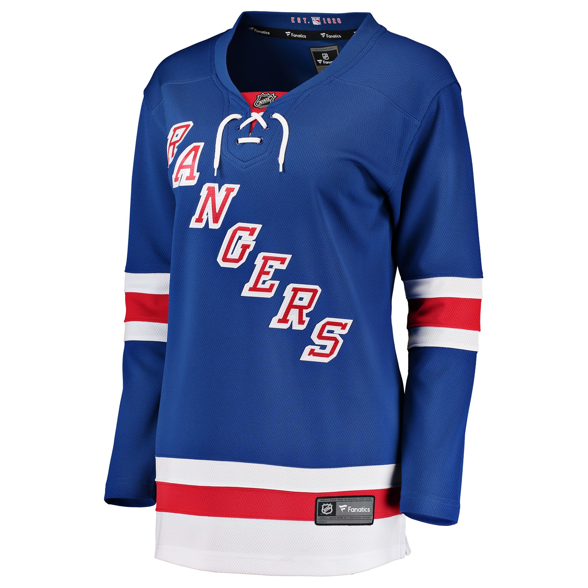 New York Rangers Fanatics Women's Breakaway Home Jersey - Blue