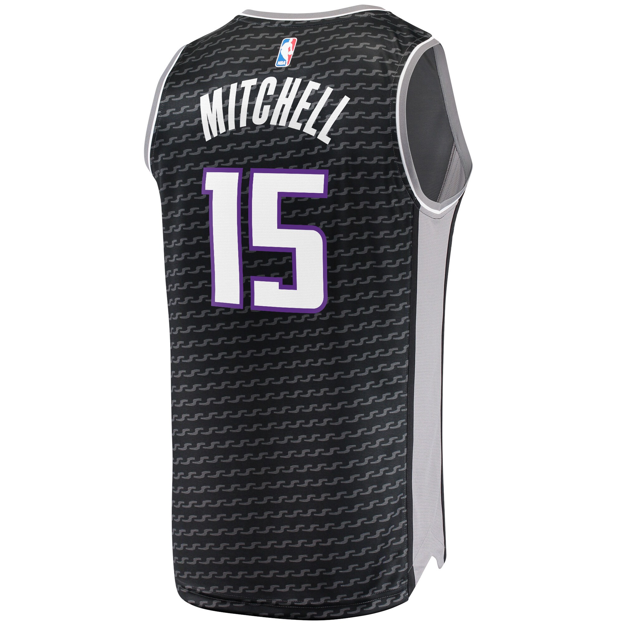 Davion Mitchell Sacramento Kings Fanatics Fast Break Replica Player Jersey - Statement Edition - Black