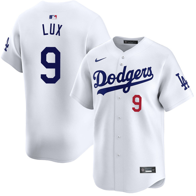 Gavin Lux Los Angeles Dodgers Home Limited Jersey