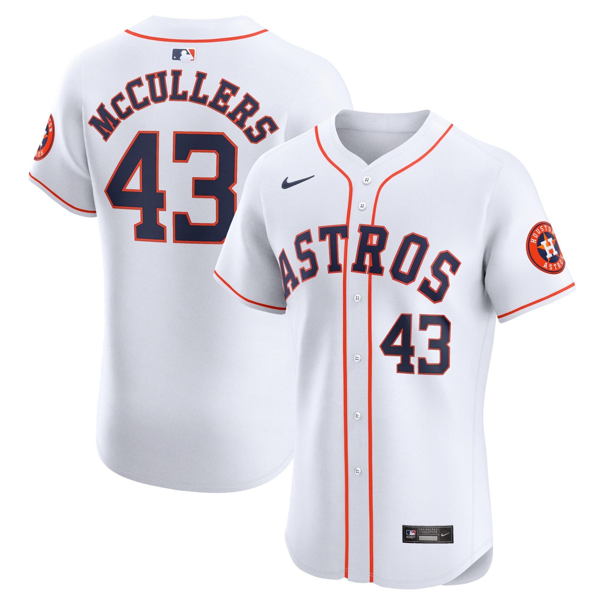 Lance McCullers Jr. Houston Astros  Home Elite Player Jersey - White