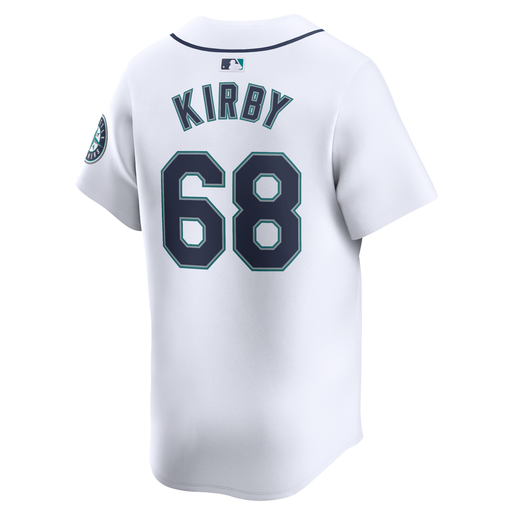 George Kirby Seattle Mariners  Home Limited Player Jersey - White