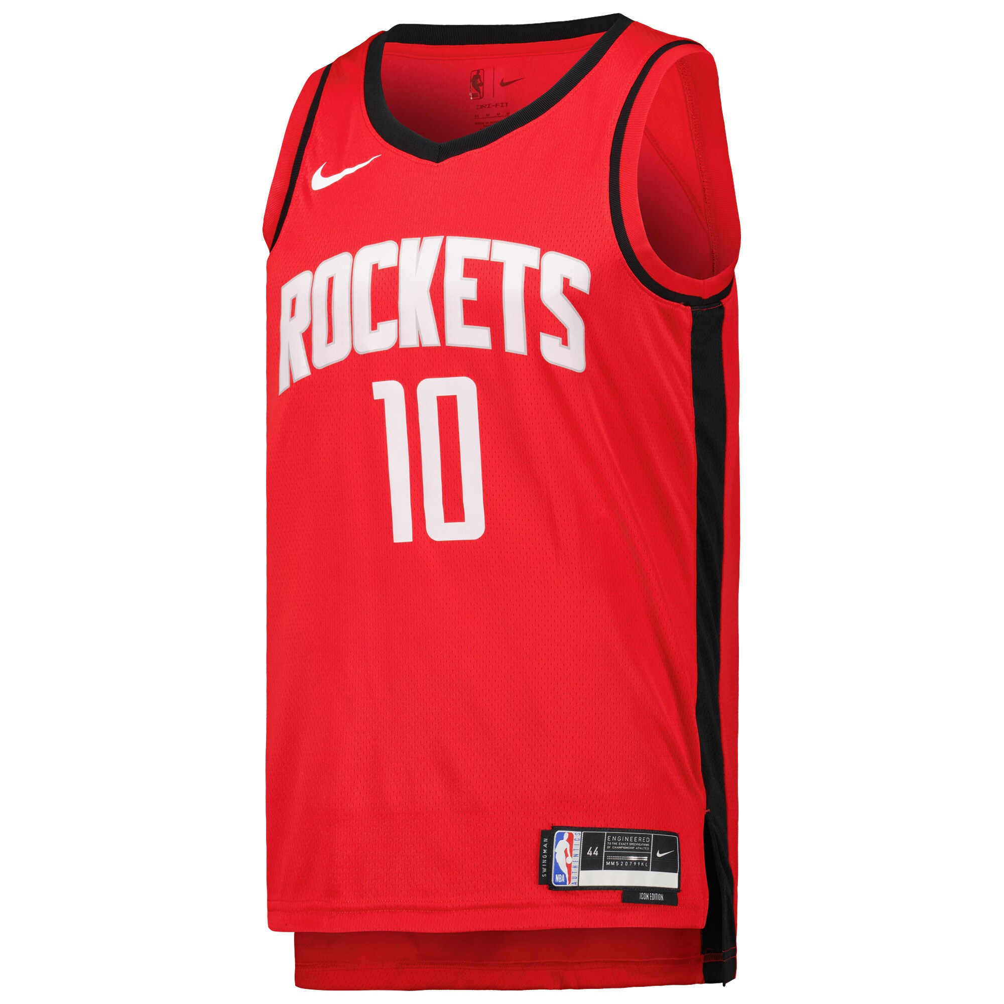 Jabari Smith Jr. Houston Rockets Unisex Swingman Jersey - Icon Edition - Red