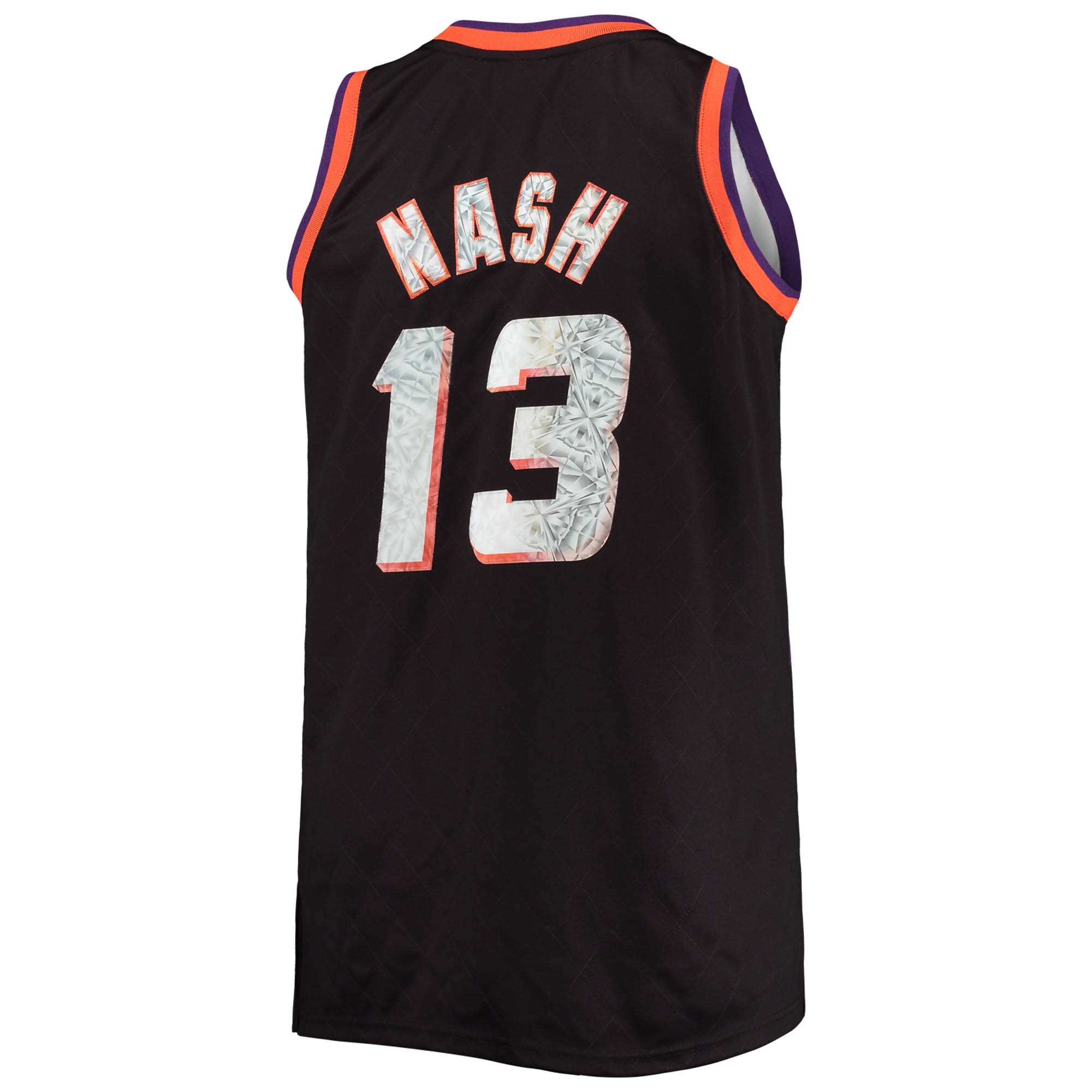 Steve Nash Phoenix Suns Mitchell & Ness Big & Tall 1996\/97 NBA 75th Anniversary Diamond Swingman Jersey - Black