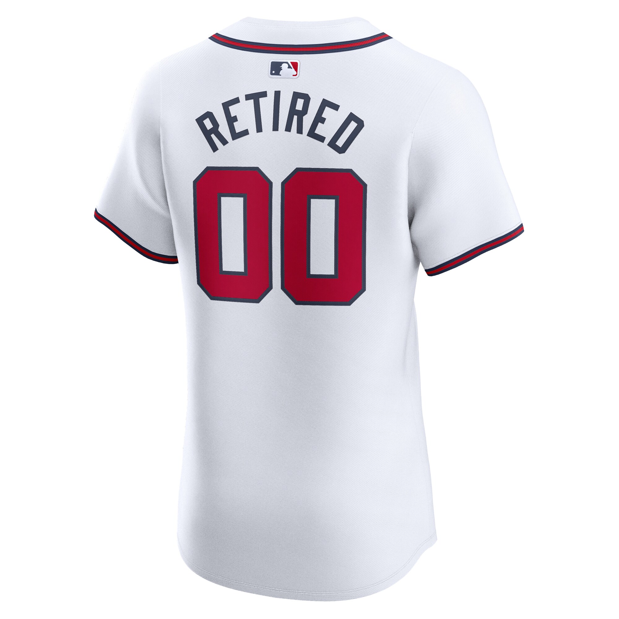 Atlanta Braves  Home Elite Pick-A-Player Retired Roster Jersey - White