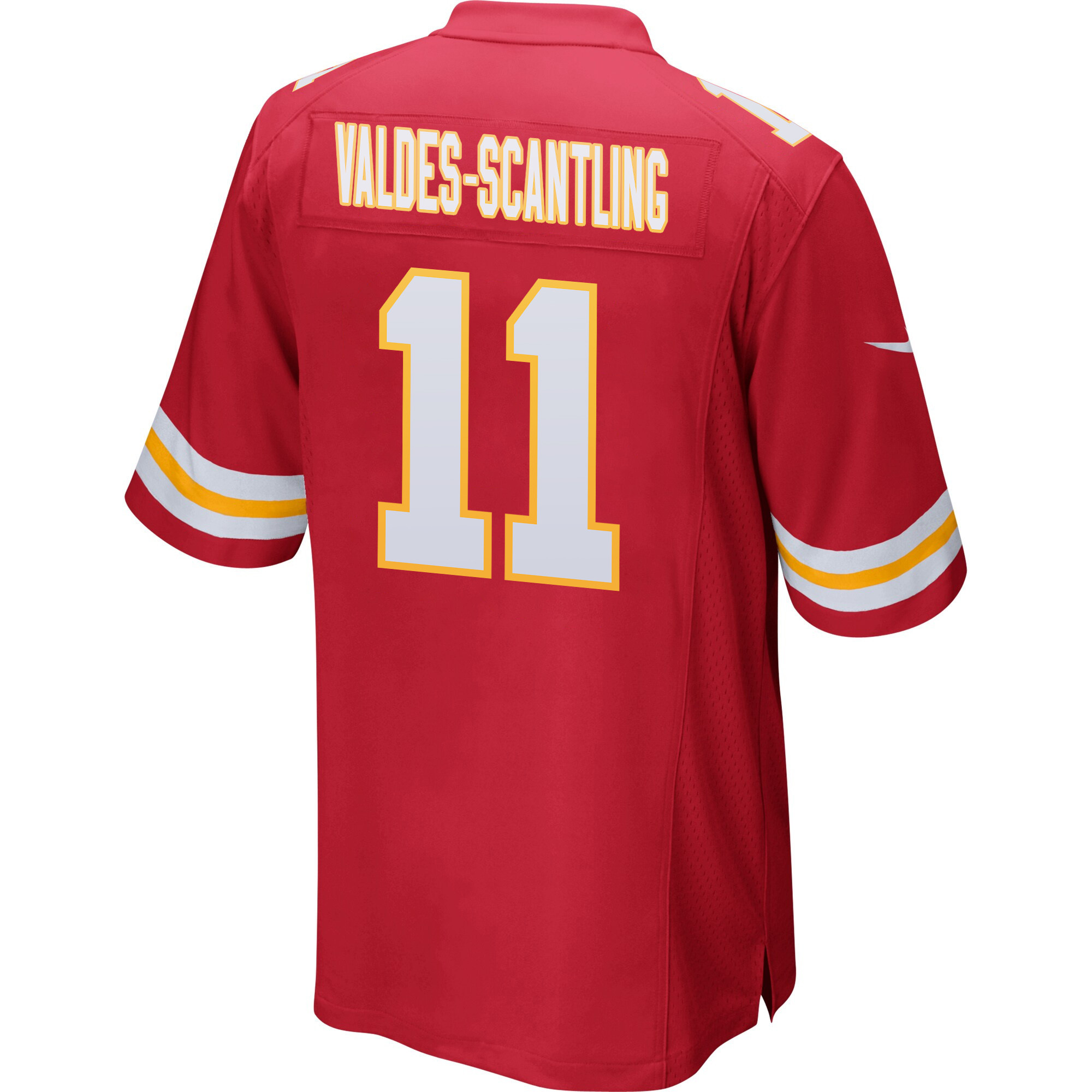 Marquez Valdes-Scantling 11 Kansas City Chiefs Super Bowl LVIII Patch Game Men Jersey - Red
