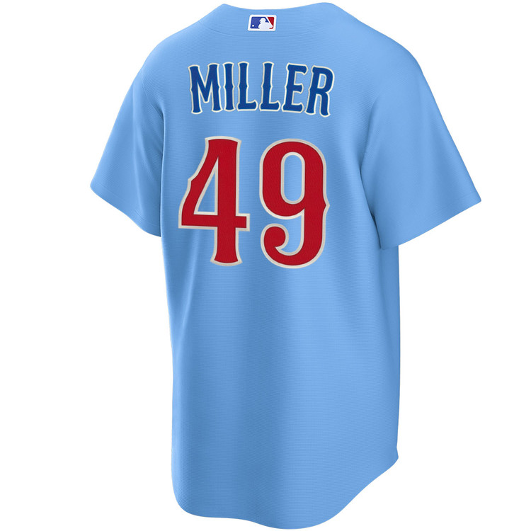Tyson Miller Chicago Cubs Blues Alternate Jersey