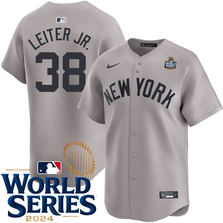Mark Leiter Jr. New York Yankees Road Limited World Series Jersey