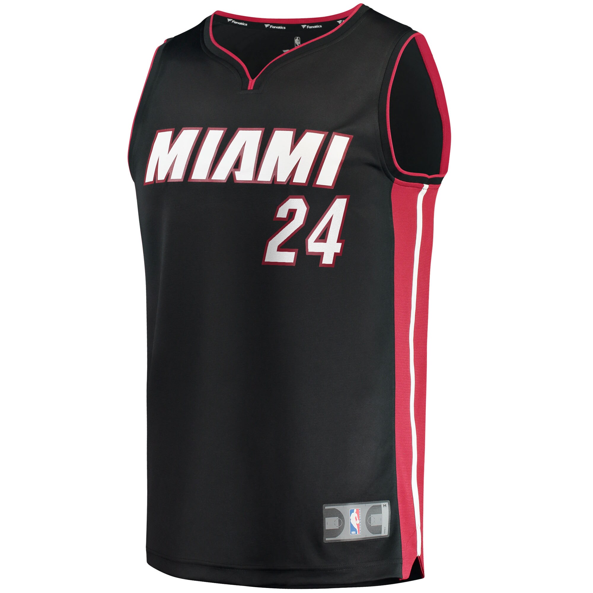 Haywood Highsmith Miami Heat Fanatics 2021\/22 Fast Break Replica Jersey - Icon Edition - Black