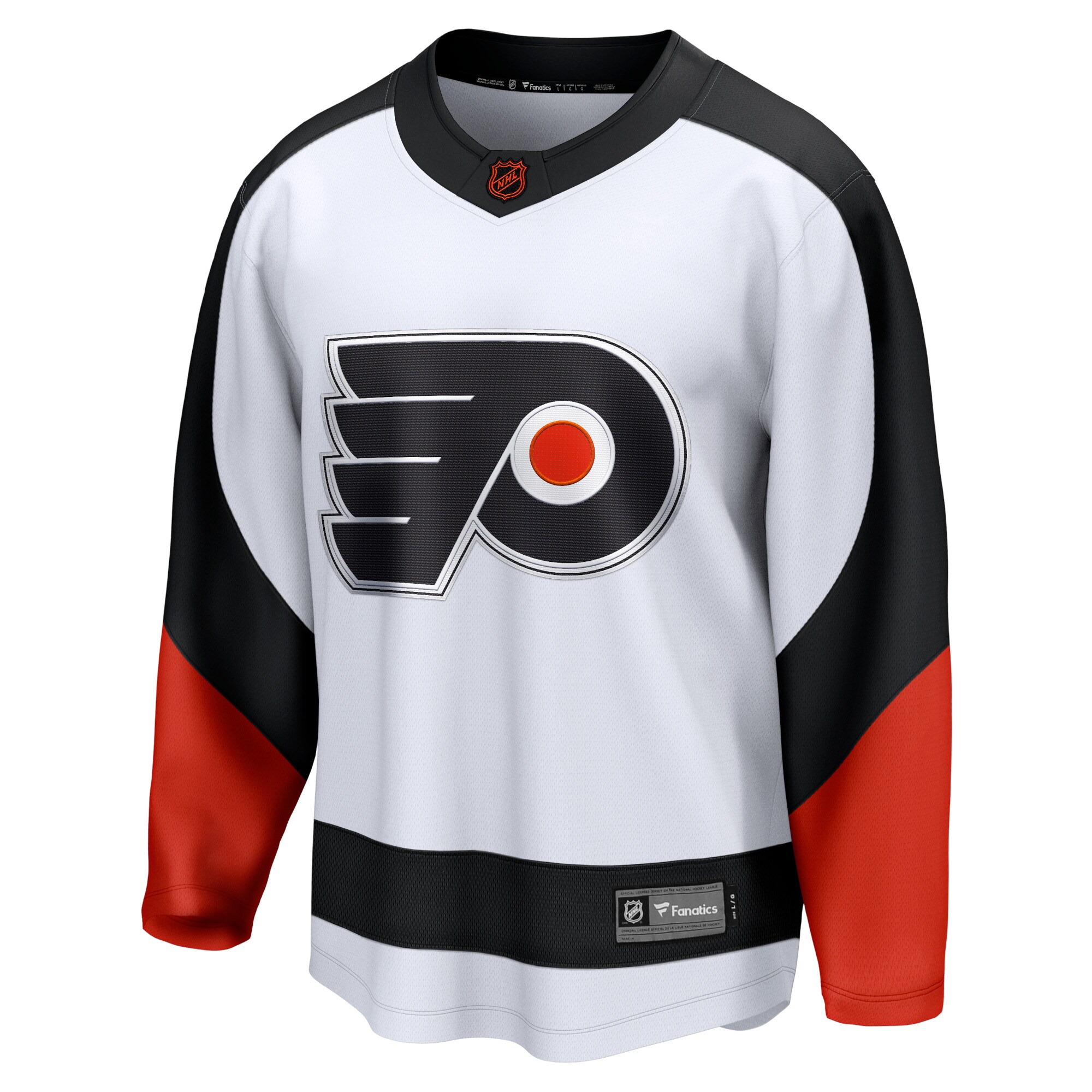 Philadelphia Flyers Fanatics Special Edition 2.0 Breakaway Blank Jersey - White