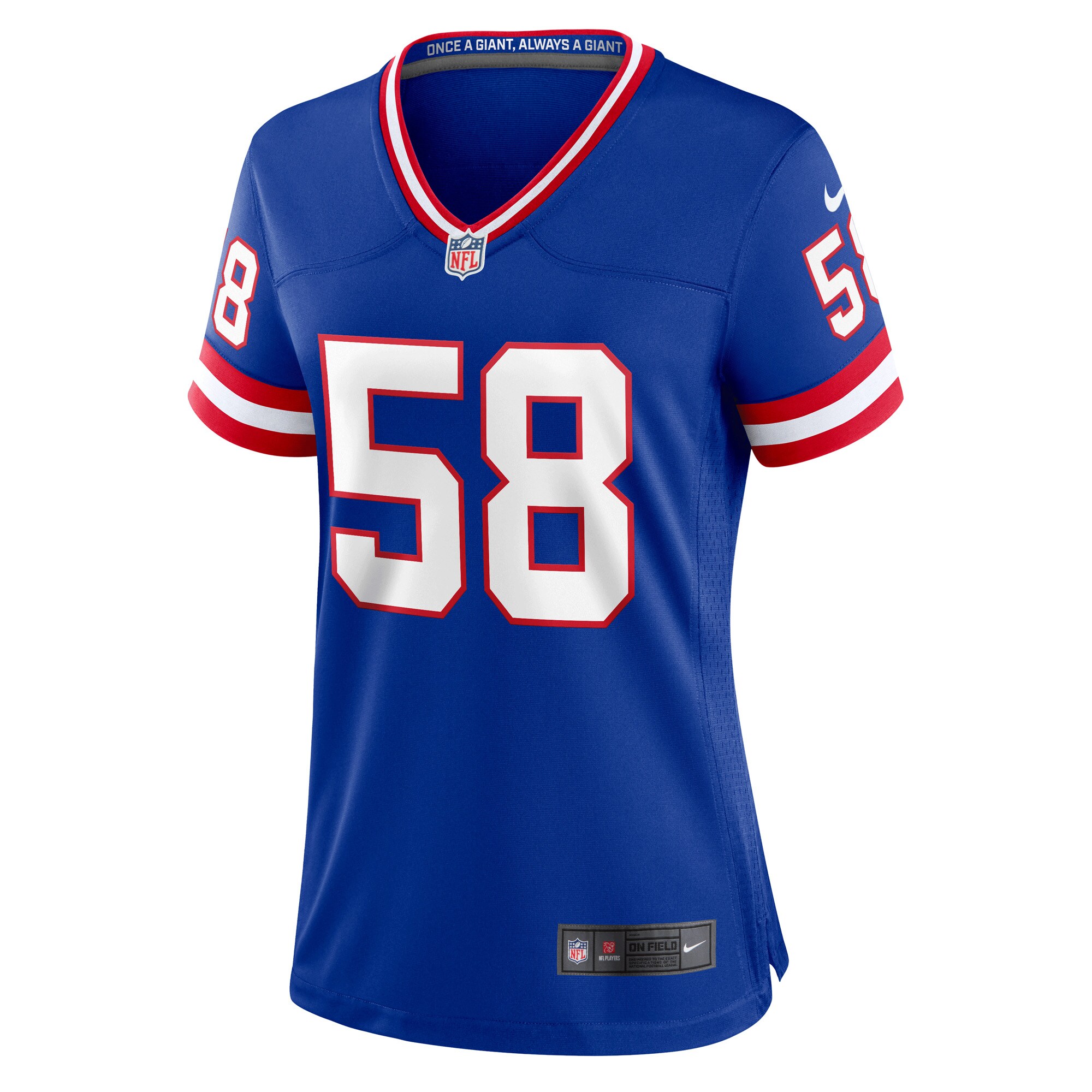Carl Banks New York Giants Women's Classic Retired Player Game Jersey - Royal