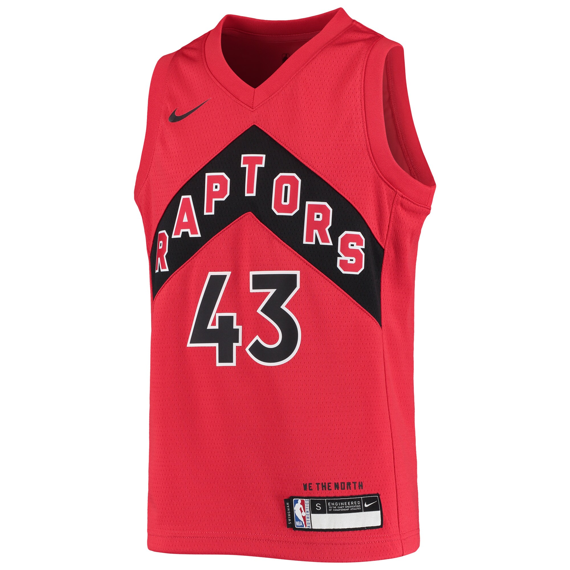 Pascal Siakam Toronto Raptors Youth Swingman Jersey - Icon Edition - Red