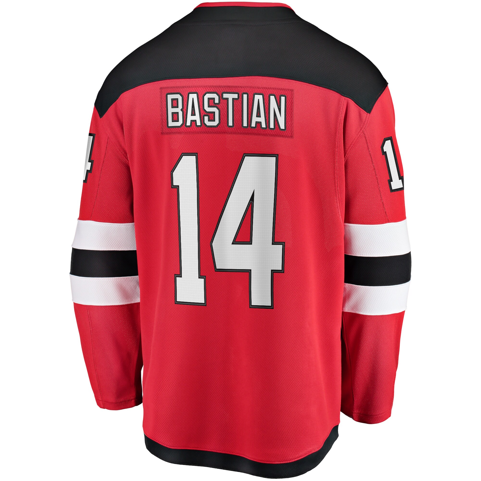 Nathan Bastian New Jersey Devils Fanatics Home Breakaway Player Jersey - Red