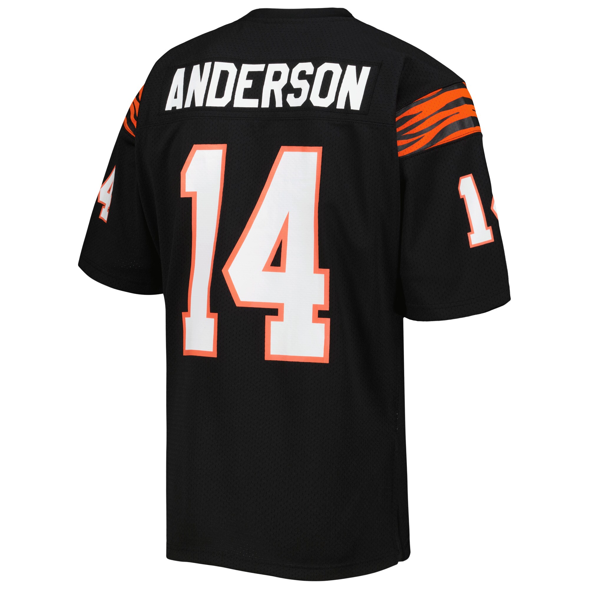 Ken Anderson Cincinnati Bengals 1981 Mitchell & Ness Authentic Throwback Retired Player Jersey - Black