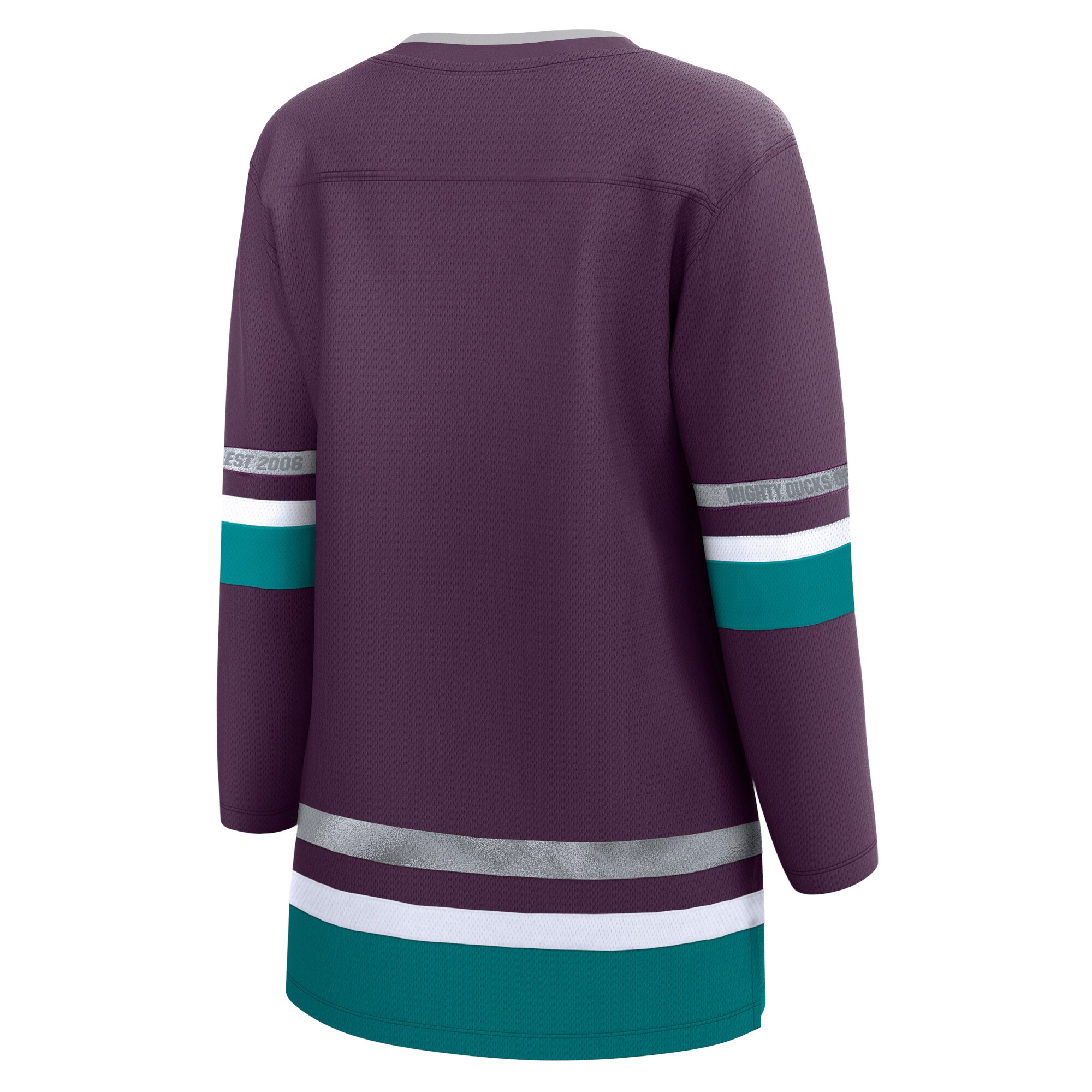 Anaheim Ducks Fanatics Women's 30th Anniversary Premier Breakaway Jersey Purple