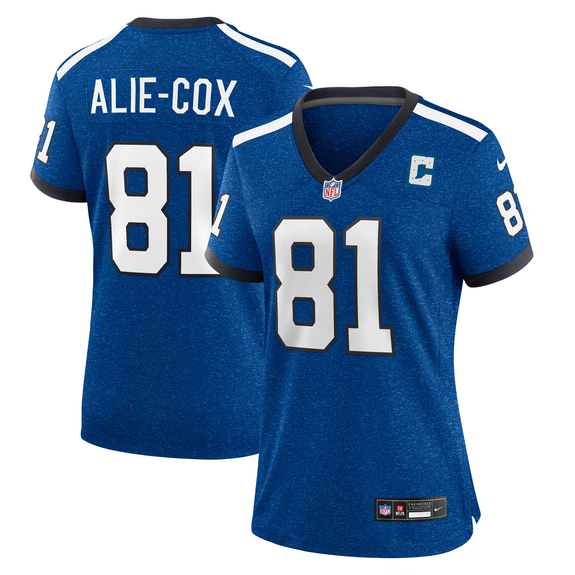 Mo Alie Cox Indianapolis Colts Women's Indiana Nights Alternate Game Jersey - Royal