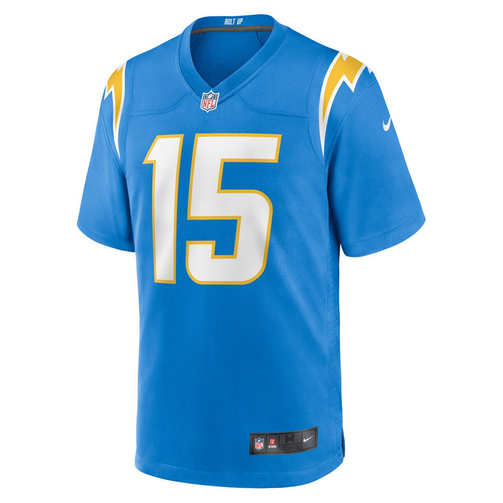 Ladd McConkey Los Angeles Chargers 2024 Player Game Jersey - Powder Blue