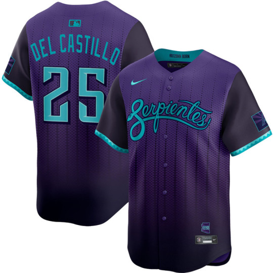 Adrian Del Castillo Arizona Diamondbacks City Connect 2.0 Limited Jersey