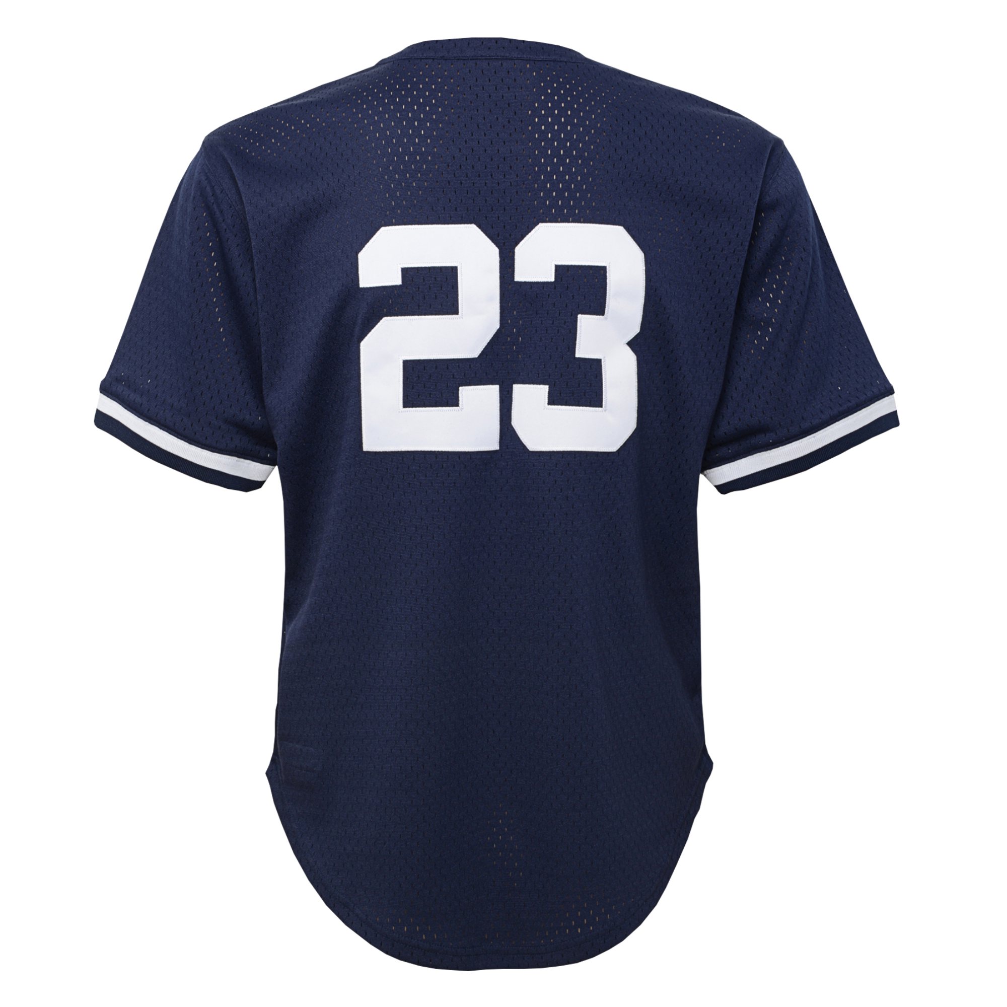 Don Mattingly New York Yankees Mitchell & Ness Youth Cooperstown CollectionMesh Batting Practice Jersey - Navy